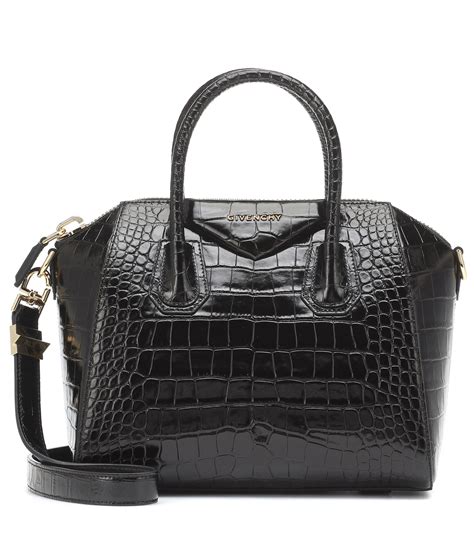 givenchy antigona bag silver|Givenchy crocodile antigona.